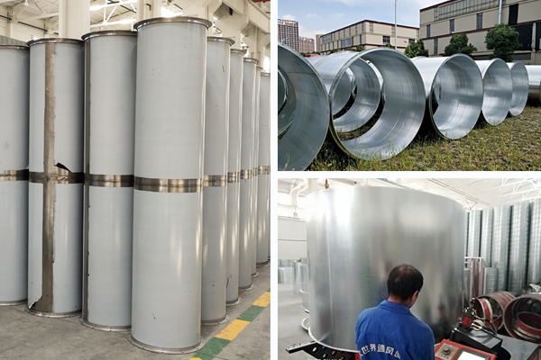 印刷涂布廢氣處理通風管道