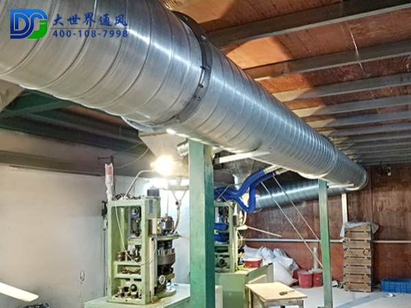 螺旋風(fēng)管腐蝕